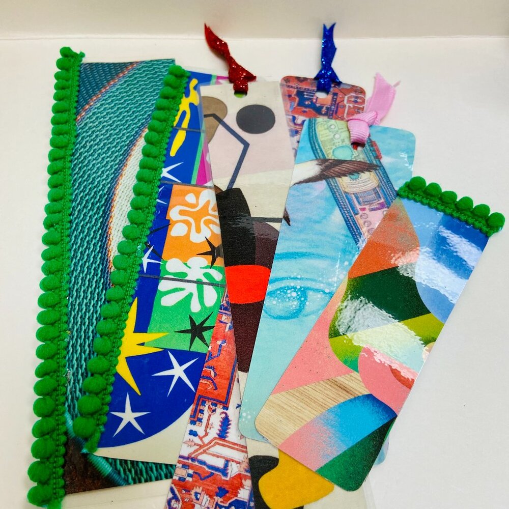 Abstract Art Bookmarks Lot feat. Yemaya Cruise